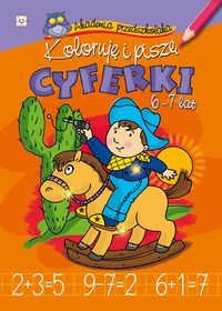 Koloruję i piszę cyferki (6-7 lat)