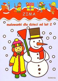 Malowanki dla najmłodszych - Zima (od 2 lat)