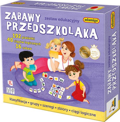Zabawy przedszkolaka. Zestaw edukacyjny (3-7)