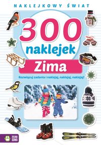 300 naklejek. Zima